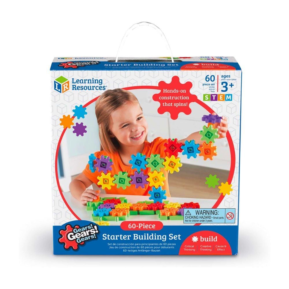 BỘ LẮP GHÉP THÔNG MINH LEARNING RESOURCES STARTER 60 MIẾNG LER 9148