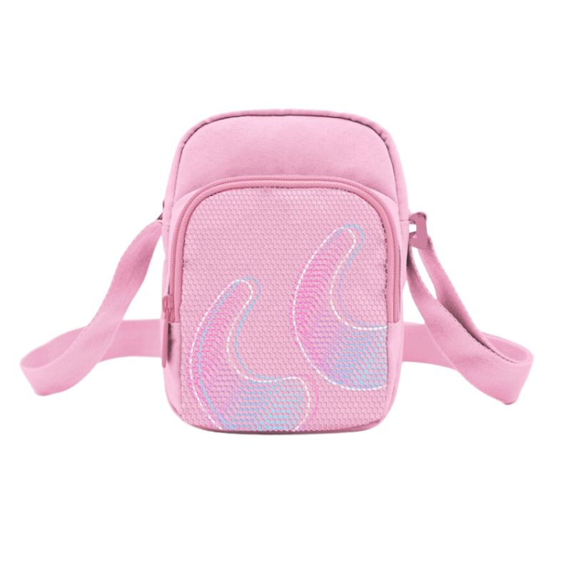 Túi đeo Holo Pink