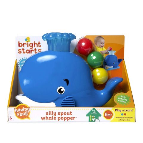 Đồ chơi thả bóng cá voi vui nhộn Bright Starts- 10934