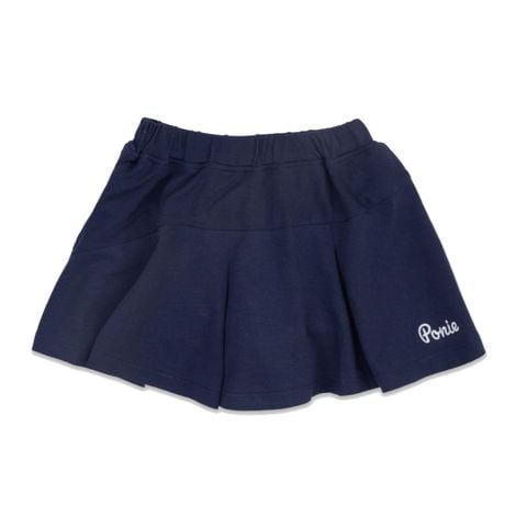 Váy xếp ly BU Baby ponie màu navy