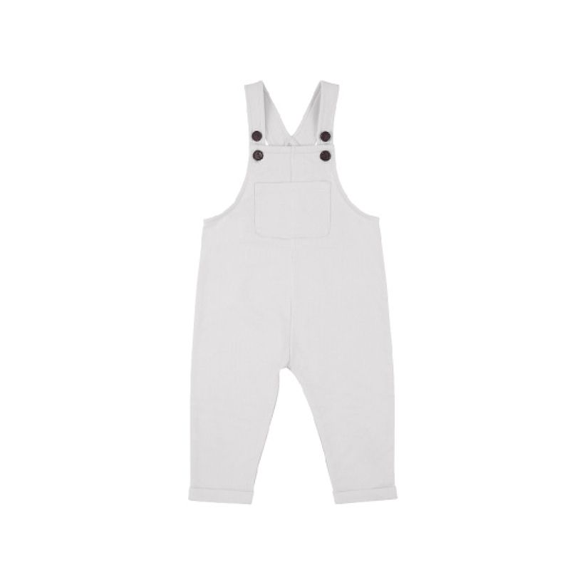 Quần yếm dài Lullaby NH523M màu grey melange
