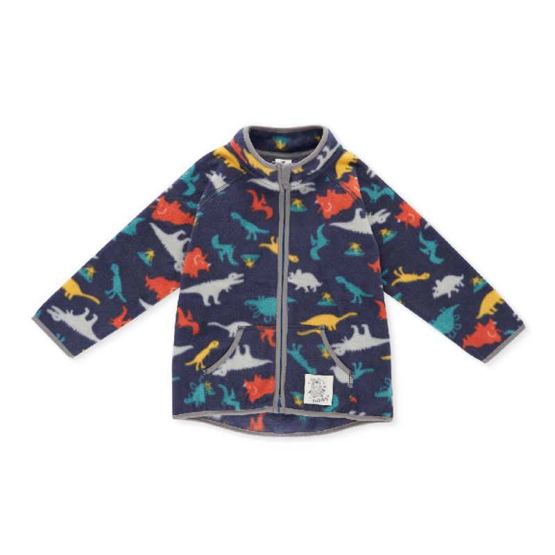 Áo chui đầu Lullaby bổ nẹp khóa NH552M màu xanh navy