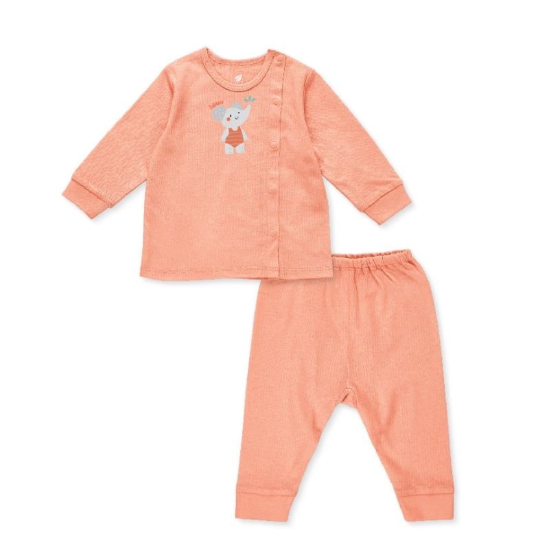 BỘ LULLABY CÀI LỆCH NH108V MÀU CAM