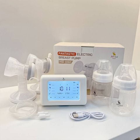 Máy hút sữa điện đôi Moaz BeBe – MB092