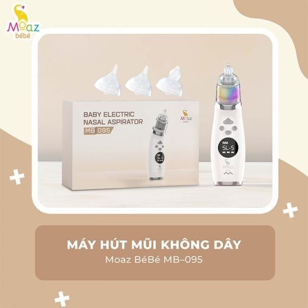 Máy hút mũi thông minh MOAZ BEBE MB 095