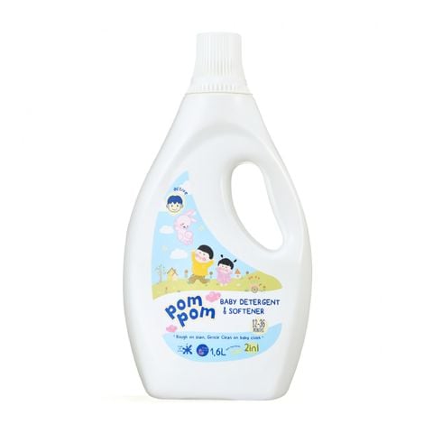 Nước Giặt Xả Pom Pom Active (12 – 36 tháng) chai 1600ml