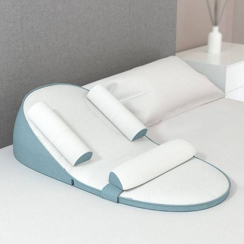 Gối chống trào ngược gấp gọn Aibedo (Blue)
