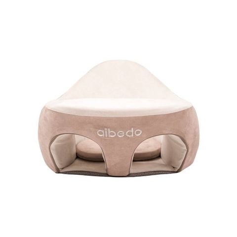 Ghế tập ngồi cho bé Aibedo Suede Fabric màu Beige