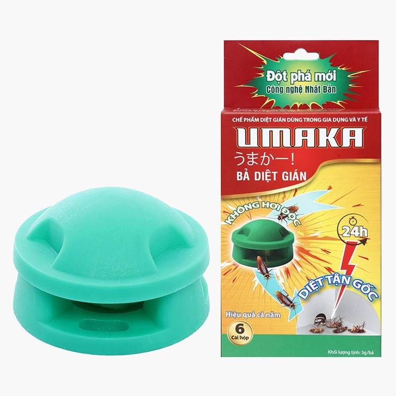 Chất diệt gián Umaka hộp 6 viên