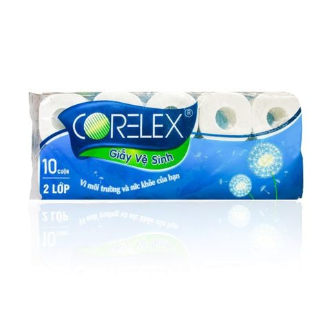 Giấy vệ sinh cao cấp Corelex 10 cuộn