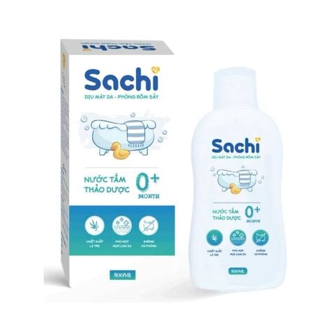 Nước tắm thảo dược Sachi O+ 500ml