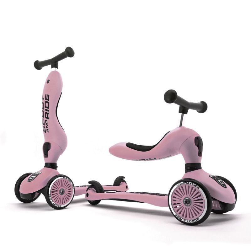 Xe scooter trẻ em Scoot and Ride Highwaykick 1 màu Rose