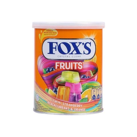 Kẹo FOX'S trái cây 180g hỗn hợp 4 loại
