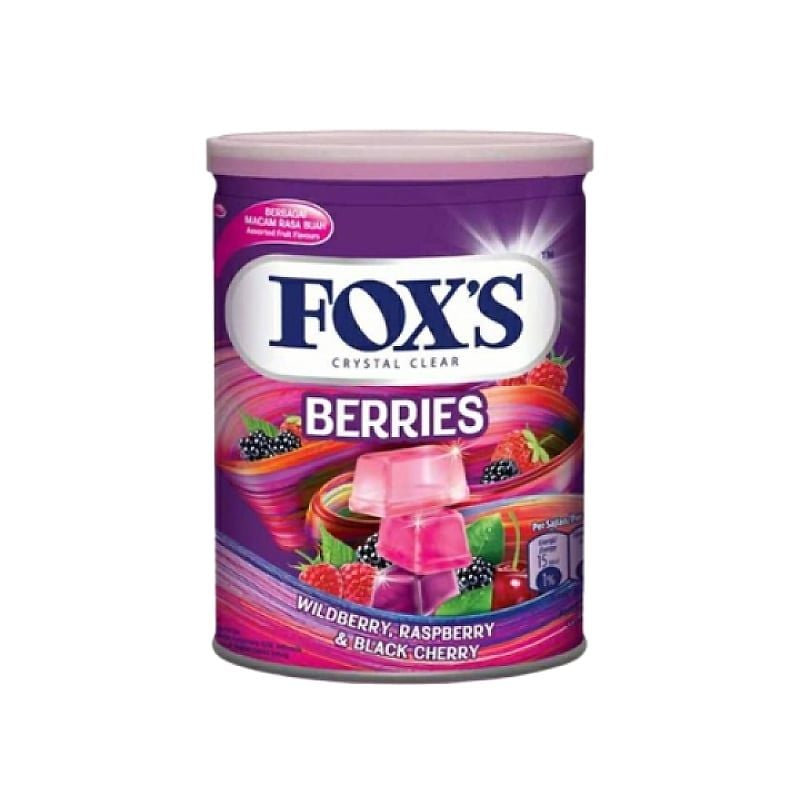 Kẹo FOX'S Berries 180g hỗn hợp 3 loại
