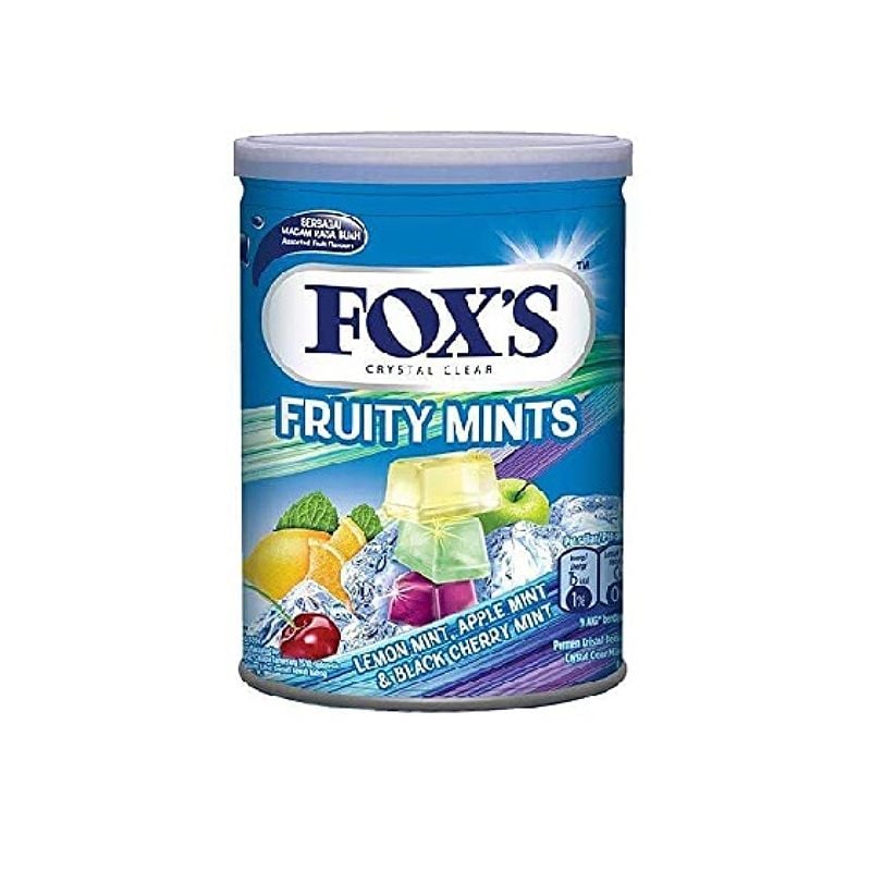 Kẹo FOX'S trái cây bạc hà 180g