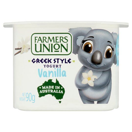 Sữa chua nguyên chất Farmers Union vị Vani 90g