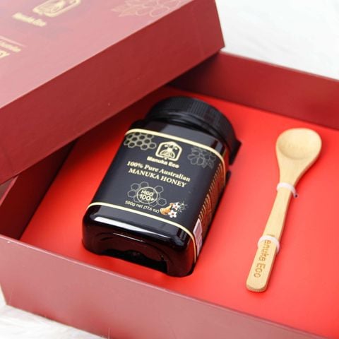 Mật ong Manuka Eco MGO 100+ 500gr -  Đóng hộp đỏ