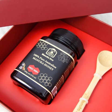 Mật ong Manuka Eco MGO 900+ 500gr - Đóng hộp đỏ