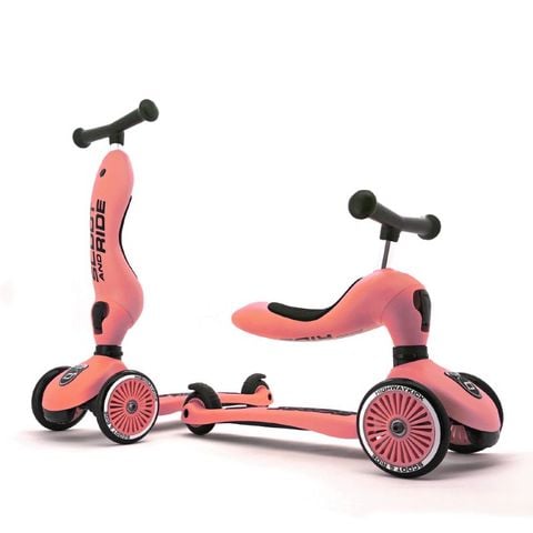 Xe scooter trẻ em Scoot and Ride Highwaykick 1 màu Peach