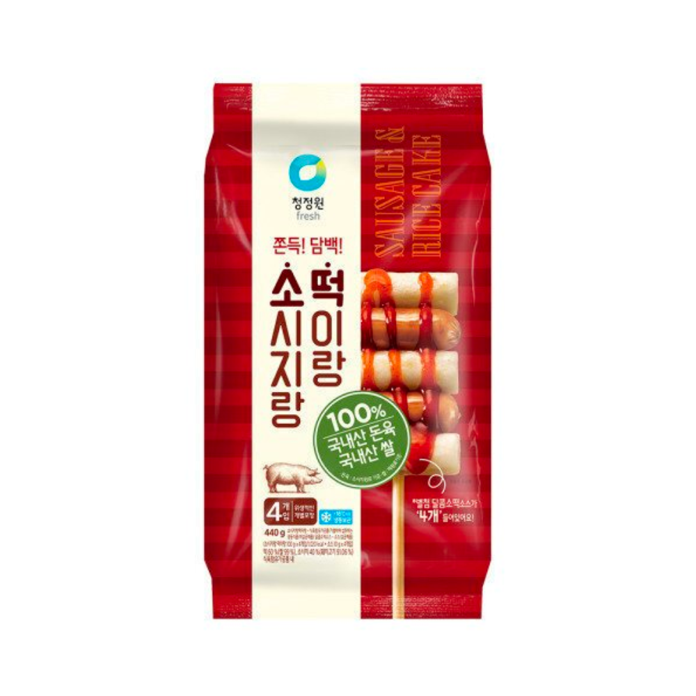 XIÊN XÚC XÍCH BÁNH GẠO CHUNGJUNGONE TOEK 440G