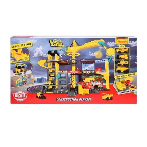 Bộ đồ chơi công trường xây dựng DICKIE TOYS Construction Playset 203339001