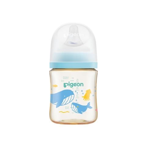 Bình sữa PPSU Softouch Baby Friendly World Pigeon hoạ tiết Đại Dương 160ml