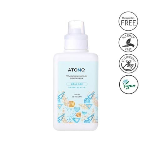 Nước xả vải thuần chay cao cấp Atono2 hương Forest Fresh cho bé từ 0M+ 1000ml