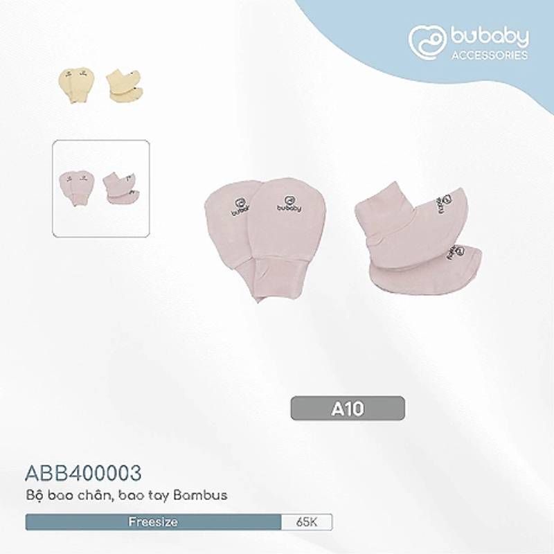 Bộ bao chân, bao tay Bu Baby Bambus Free size - Be
