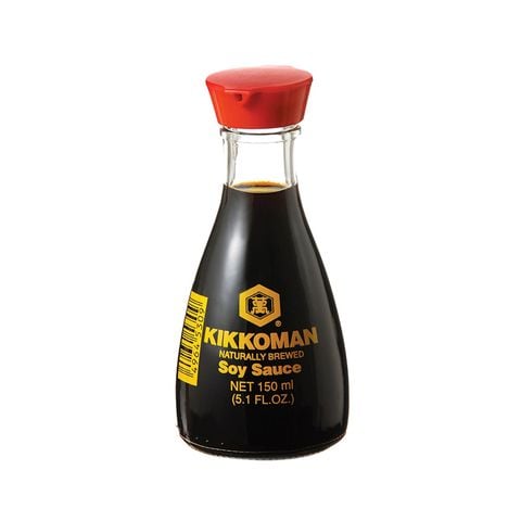 Nước tương Kikkoman round soybean table soy sauce 150ml (12)