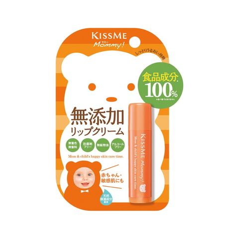 Kem Dưỡng Môi Cấp ẩm Kissme Mommy dạng thỏi dành Cho Bé Từ 06 Tháng Tuổi Và Môi Nhạy Cảm