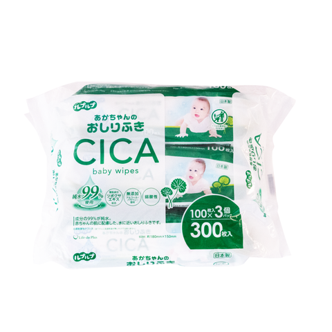 Giấy ướt 99% nước tinh khiết Life-do.Plus CICA 100 tờ x 3 gói