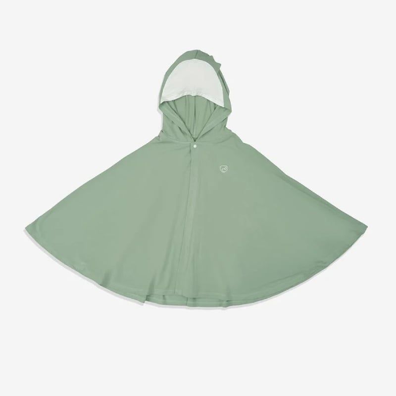 Áo choàng đa năng có mũ Bu Baby Bambus Xanh matcha