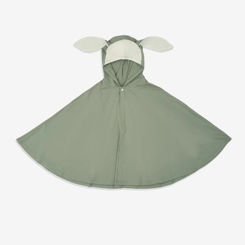 Áo choàng đa năng có mũ Bu Baby Bamco Xanh Olive