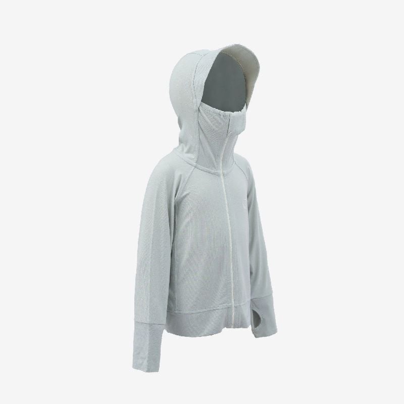 ÁO KHOÁC CHỐNG NẮNG BU BABY 4S - GHI