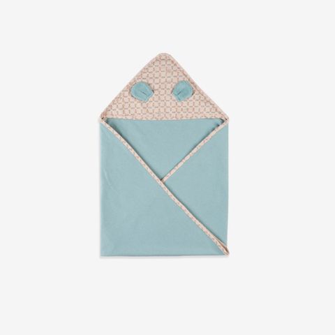 Khăn quấn đa năng Bu Baby Free size Xanh lam