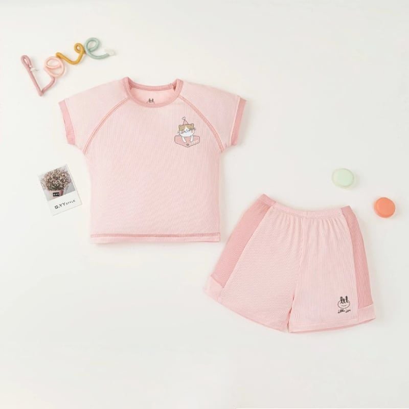 BỘ CỘC TAY BAMBOO BY LIL VẢI TĂM 2501 HỒNG