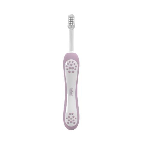 Bàn chải đánh răng tím hồng Chicco 6 -36M