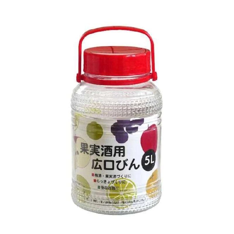 BÌNH NGÂM THỦY TINH CAO CẤP CÓ QUAI XÁCH 5L FUJIKIN