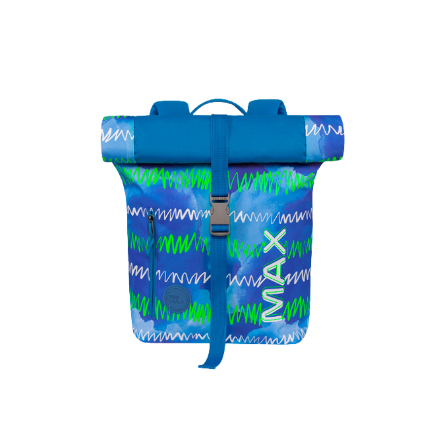 Balo Max Roll Top - Neon Sky
