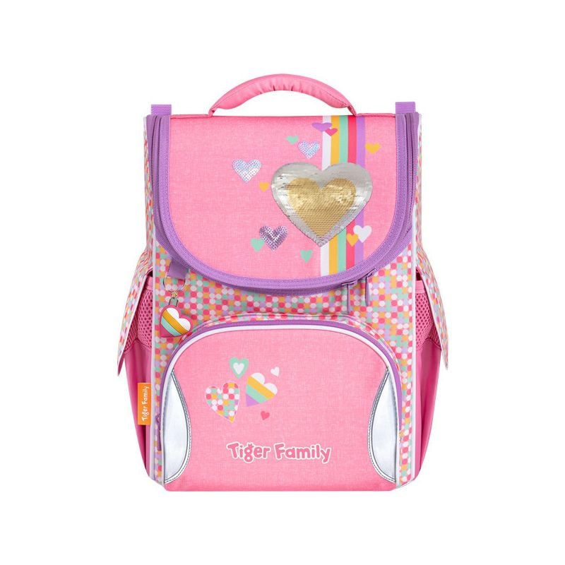 Balo Tiger Family Nature Quest Schoolbag Pro Pink Amour [Sequins] -AS