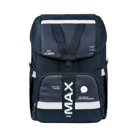 Balo Tiger Max Max Cube Backpack Pro 2 Double Navy [Go Ocean] - AS