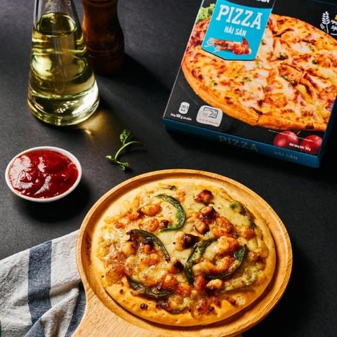 Bánh Pizza hải sản 120g