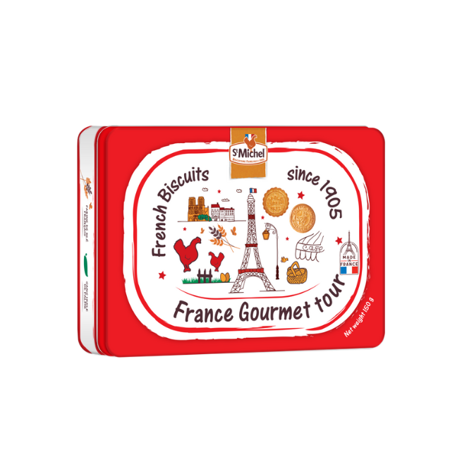 BÁNH QUY BƠ ST MICHEL FRANCE GOURMET TOUR 150G