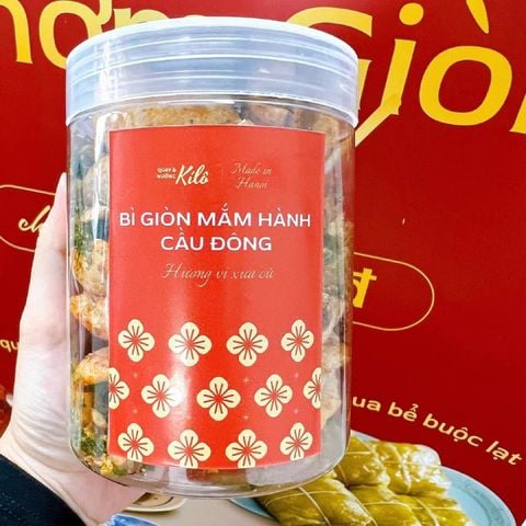 Bì giòn mắm hành Kílô