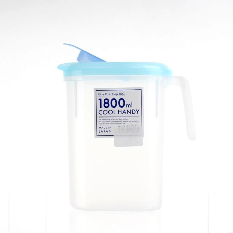 BÌNH ĐỰNG NƯỚC 1,8L CÓ TAY CẦM NAKAYA (NẮP XANH)