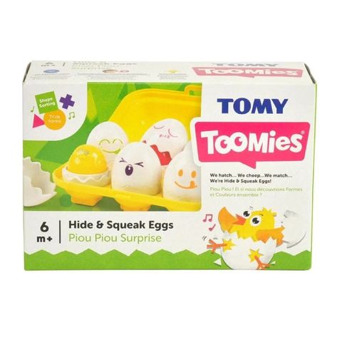 Bộ đồ chơi 6 trứng Tomy