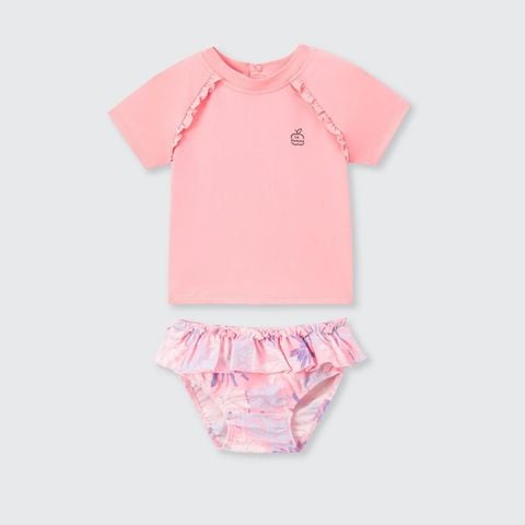 Bộ bơi rời La Pomme Summer Party Hồng