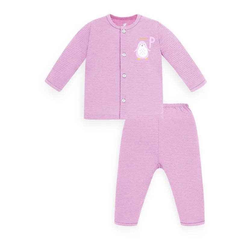 Bộ cài giữa Lullaby tay dài NH68B - Hồng