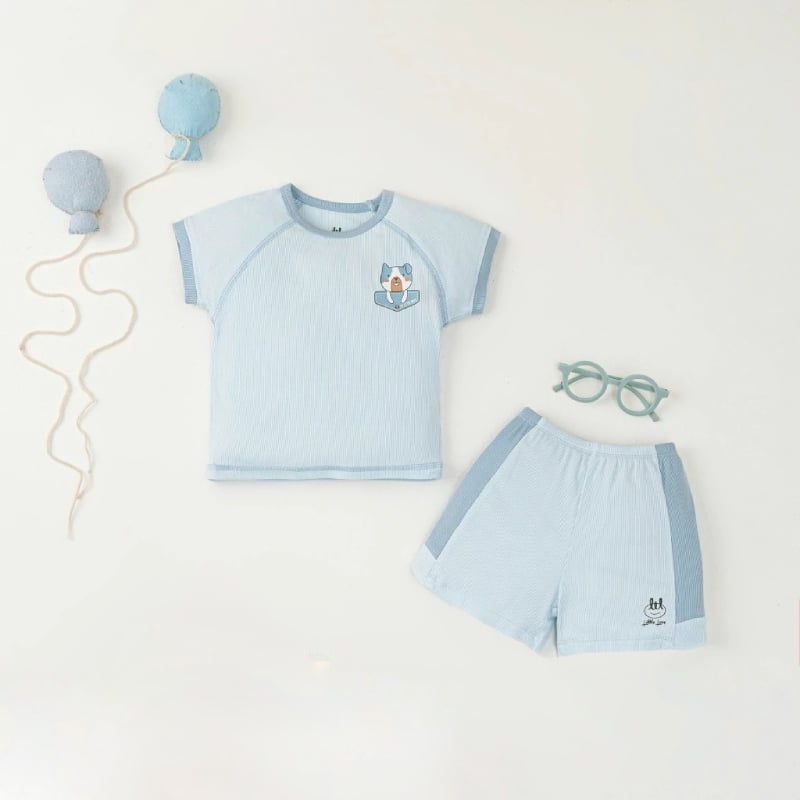 BỘ CỘC TAY BAMBOO BY LIL VẢI TĂM 2501 XANH