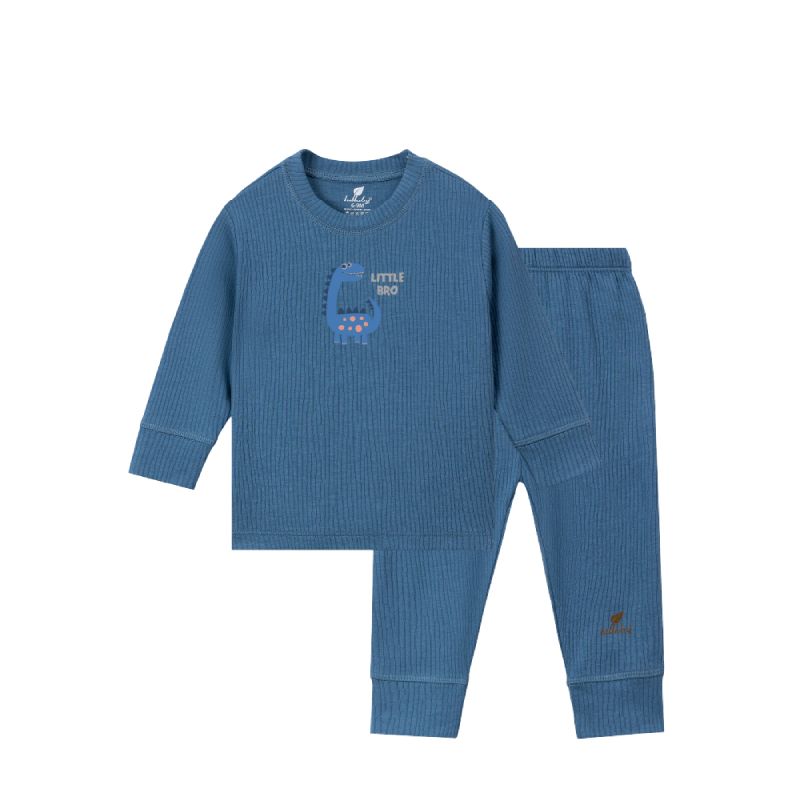 BỘ DÀI TAY LULLABY NH730R - XANH NAVY